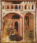 Simone Martini Miracle of Fire Sweden oil painting reproduction